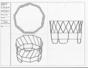 Round Feeders Drawing