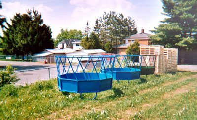 Round Hay Bale Feeders