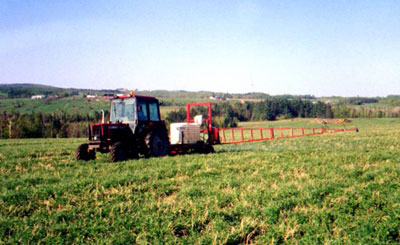 Spraying Fields